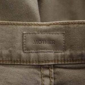 MOTHER ドゥーズィエムクラス取り扱い 22SS COT INSIDER CROP デニムパンツ ジーンズ ストレート カットオフ ジッパーフライ