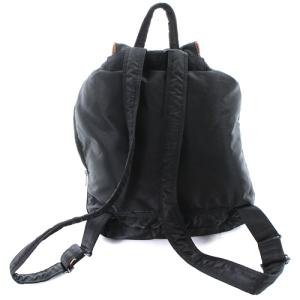 PORTER 吉田カバン タンカー ナイロンリュック ロゴ 黒 ブラック