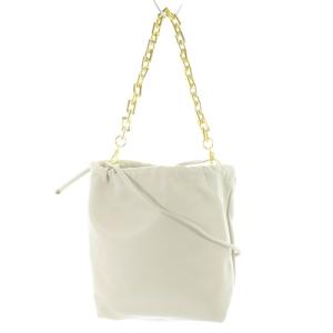 Deuxieme Classe CELERI 22SS Medium Pouch ショルダーバッグ 3way レザー オフホワイト