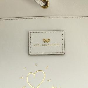 ANYA HINDMARCH Neeson Tote トートバッグ カスタマイズ レザー ライトグレー