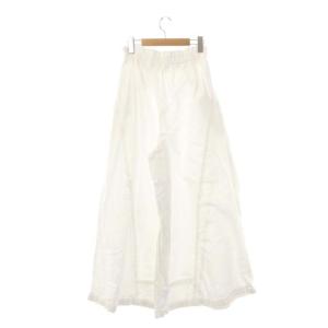 Diagram GRACE CONTINENTAL 22SS ワイドイージーパンツ フレア 36 白 ホワイト