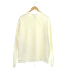 REMI RELIEF 裾絞り スウェット プルオーバー トレーナー 長袖 M 白 ホワイト