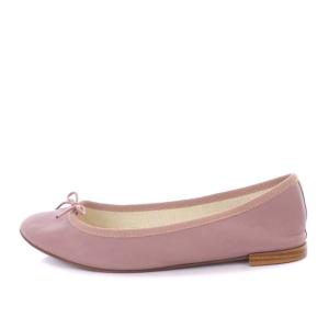 Repetto バレエシューズ リボン 38 22.7cm ピンク