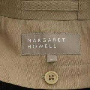 MARGARET HOWELL 20AW COMPACT COTTON GABARDINE コート ライナーベルト付き 2 ベージュ