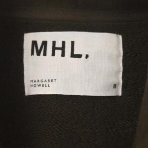 MHL. × LOOPWHEELER ジップパーカー フード フーディー 2 カーキ