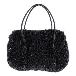 ANTEPRIMA ハンドバッグ ワイヤー リボン ブラック