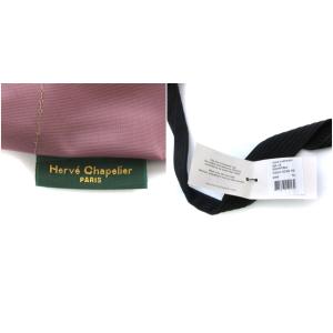 Hervé Chapelier ショルダーバッグ 舟型 ナイロン L VIEUX ROSE ピンク