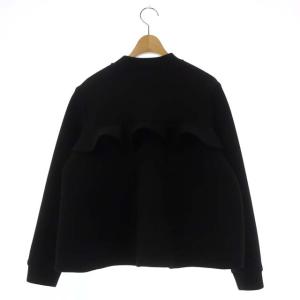 Chesty ボンディング刺繍パーカー ブルゾン 長袖 ジップアップ 1 ブラック