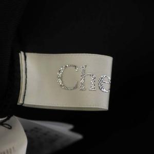 Chesty ボンディング刺繍パーカー ブルゾン 長袖 ジップアップ 1 ブラック