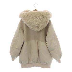 Diagram GRACE CONTINENTAL 21AW モヘヤシャギ ダウンジャケット 36 ベージュ