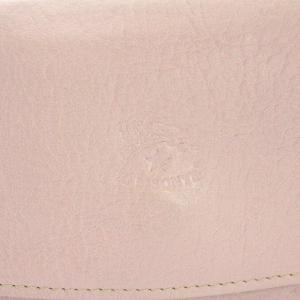 IL BISONTE 長財布 二つ折り レザー ピンク