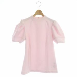  22SS BOUCLE SHORT SLEEVE トップス カットソー 半袖 36 ピンク