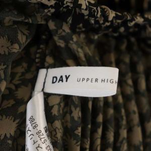 upper hights DAY upper hights Emma フラワープリント プリーツスカート ロング 1 ブラック ベージュ