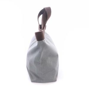 Hervé Chapelier 704C コーデュラスクエアトートB5サイズ ハンドバッグ グレー