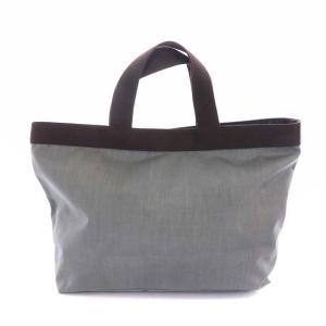 Hervé Chapelier 704C コーデュラスクエアトートB5サイズ ハンドバッグ グレー