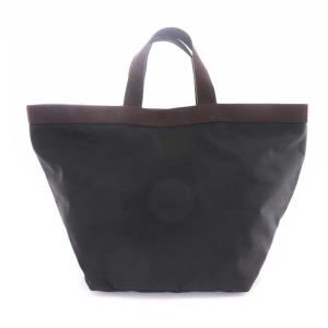 Hervé Chapelier 725C コーデュラ舟形トートL バッグ ハンドバッグ ブラック