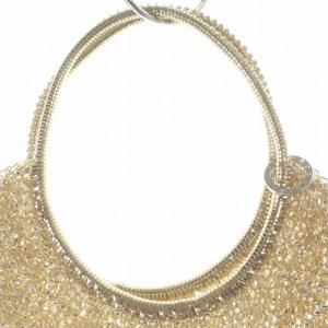 ANTEPRIMA ワイヤーハンドバッグ トートバッグ ゴールド色