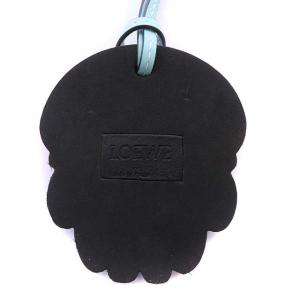 LOEWE パウラズ イビザ スポンジ レザー ジェリーフィッシュ クラゲ チャーム ピンク 水色