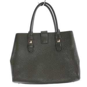 FURLA JOANN ハンドバッグ ショルダーバッグ 2way レザー ロゴ 緑 グリーン