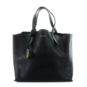 SALLY ハンドバッグ レザー 黒 ブラック