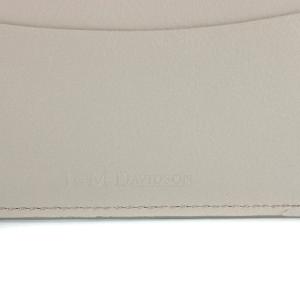 J&M DAVIDSON コインケース カードケース スタッズ レザー グレージュ