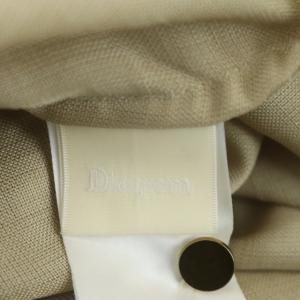 Diagram GRACE CONTINENTAL 22SS ドルマンシャツブラウス 長袖 金ボタン 36 ベージュ