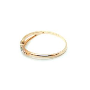 VENDOME AOYAMA リング 指輪 K10 ダイヤモンド 7号 ピンクゴールド