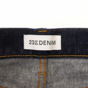 23区 DENIM 20AW デニムパンツ ジーンズ スリム 30 紺 ネイビー