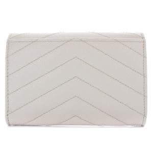 SAINT LAURENT PARIS カードケース ロゴ オフホワイト