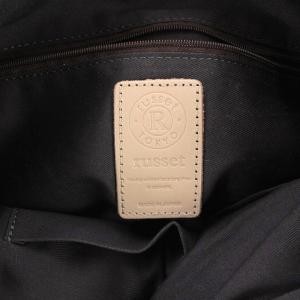 russet トートバッグ ショルダーバッグ 2way ラフィア 紺 ネイビー