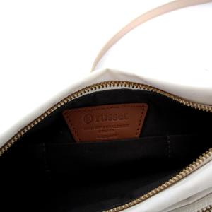 russet ショルダーバッグ ナイロン モノグラム 白 ホワイト