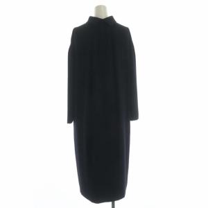 ADORE 20SS ドライタッチジョーゼットワンピース 38 紺