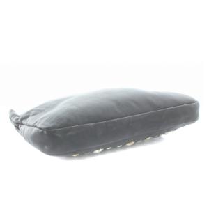 JIMMY CHOO ZENA クラッチバッグ スタースタッズ レザー 黒 ブラック