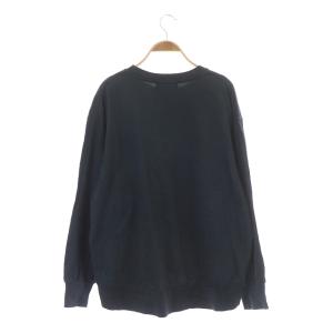 AMERICANA ロゴ ロンT カットソー 長袖 ダークグレー