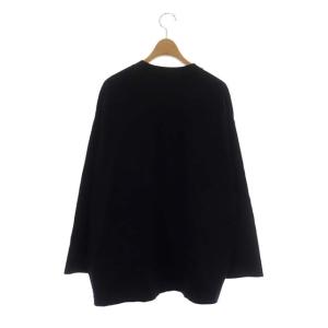 AMERICANA JEANS FACTORY 別注 長袖 ロゴTシャツ カットソー クルーネック ブラック ホワイト