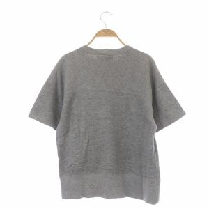 AMERICANA ロゴ 半袖 スウェット プルオーバー グレー 黒 ブラック