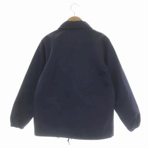 HYKE コーチ ジャケット ボンディング ナイロン スナップボタン 2 紺 ネイビー 151-17046