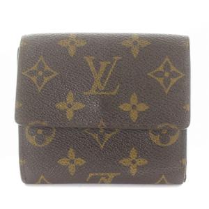 LOUIS VUITTON モノグラム ポルトフォイユエリーズ 二つ折り 財布 ブラウン M61654