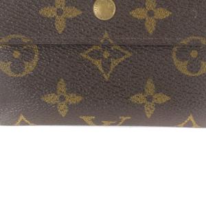 LOUIS VUITTON モノグラム ポルトフォイユエリーズ 二つ折り 財布 ブラウン M61654