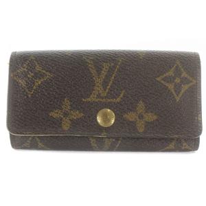 モノグラム ミュルティクレ4 4連キーケース ブラウン