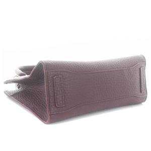 FURLA FLO ショルダーバッグ ハンドバッグ 2way レザー ロゴ 紫 パープル