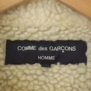 COMME des GARCONS HOMME AD2021 21AW ジャケット ブルゾン コーデュロイ ボア パッチワーク M ブラウン