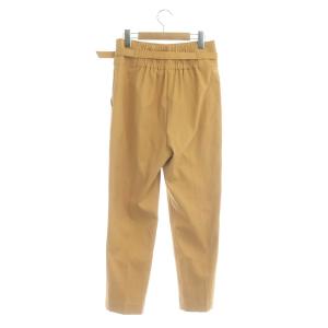 Diagram GRACE CONTINENTAL 21SS ワンタックスリムパンツ テーパード ハイウエスト ベルト付 38 オレンジ