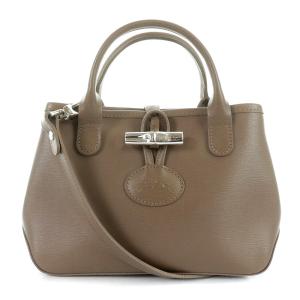 ショルダーバッグ ハンドバッグ 2way レザー ブラウン