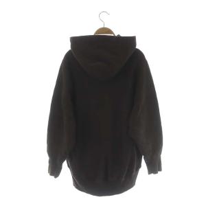 AMERICANA ドゥーズィエムクラス取扱い 20AW HOODIE サイドジップパーカー 長袖 裏起毛 ブラウン