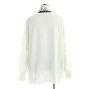 Diagram GRACE CONTINENTAL 22SS スカーフネックニットトップ カットソー 長袖 36 白 ホワイト