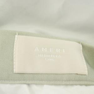 Ameri VINTAGE MEDI DRAWING UNEVEN SKIRT タックフレアスカート ロング プリント Fマルチカラー