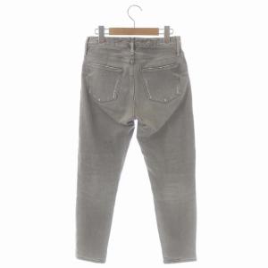 upper hights THE STELLA ストレッチスリムテーパード デニムパンツ ジーンズ ジッパーフライ 22 ライトブラウン 13G219