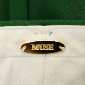 Deuxieme Classe トリアセクロップドパンツ テーパード 34 緑 グリーン