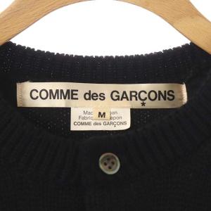 COMME des GARCONS AD2017 ニットケープ ポンチョ フレア 中綿 総裏地 M ブラック
